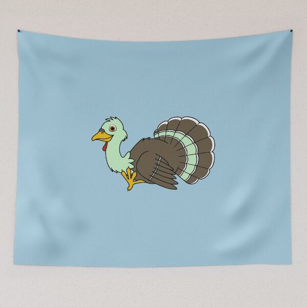 Item preview, Thanksgiving Turkey with Light Green Feathers designed and sold by Grifynne.