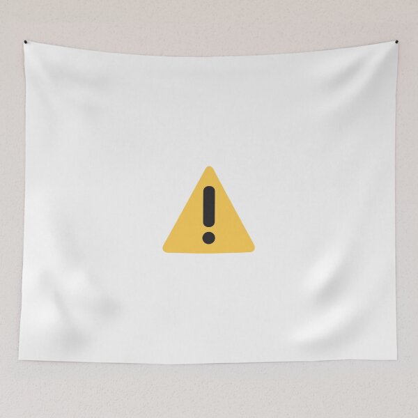 Item preview, Warning sign Emoji designed and sold by Winkham.