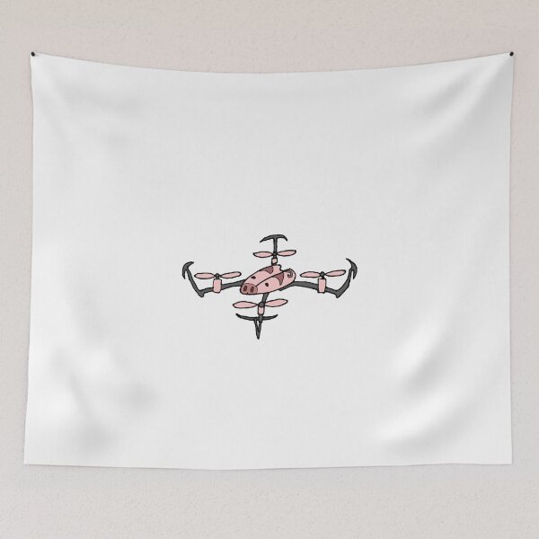 Item preview, Cool Drone Flying Pig Art designed and sold by Nature's Fancy.