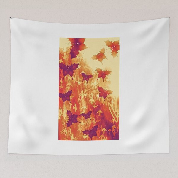 Item preview, Burnt Orange Butterflies designed and sold by cataleabianco.