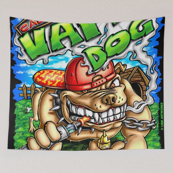 Item preview, Vape Dog designed and sold by LinkArtworks.