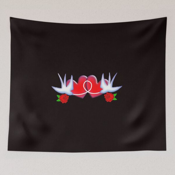 Item preview, Romantic Sweet Tattoo Style Design designed and sold by Artification.