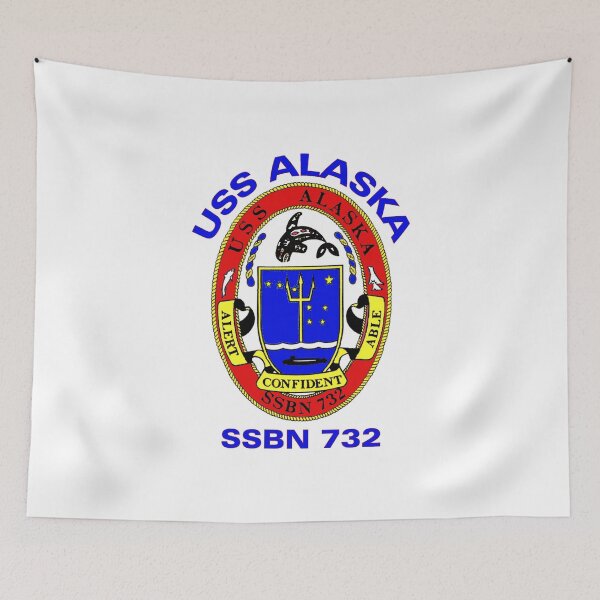Item preview, USS Alaska (SSBN-732) Crest designed and sold by Nikki SpaceStuffPlus.