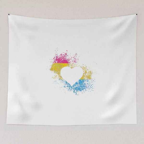 Item preview, Pansexual Pride Heart designed and sold by Spanatos.