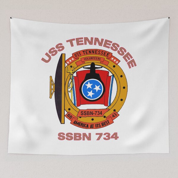 Item preview, USS Tennessee (SSBN-734) Crest designed and sold by Nikki SpaceStuffPlus.