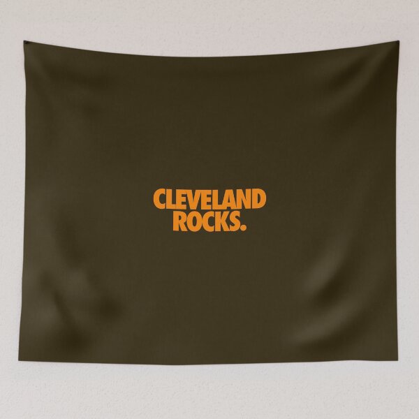 Item preview, CLEVELAND ROCKS. - orange designed and sold by cpinteractive.