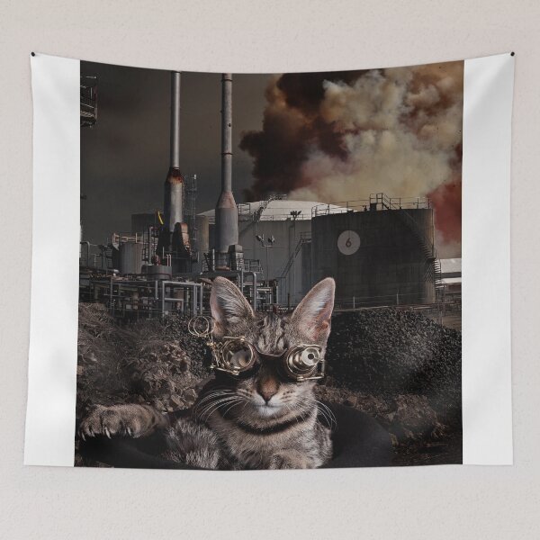 Item preview, Steampunk Sid Kitten Overlord designed and sold by Mark Greenmantle.