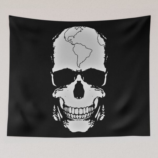 Item preview, Globe Skull designed and sold by MikeTheGinger94.