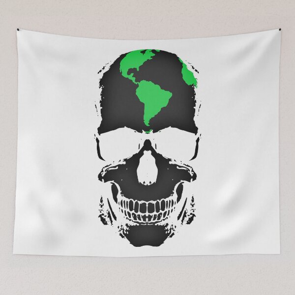 Item preview, Globe Skull designed and sold by MikeTheGinger94.