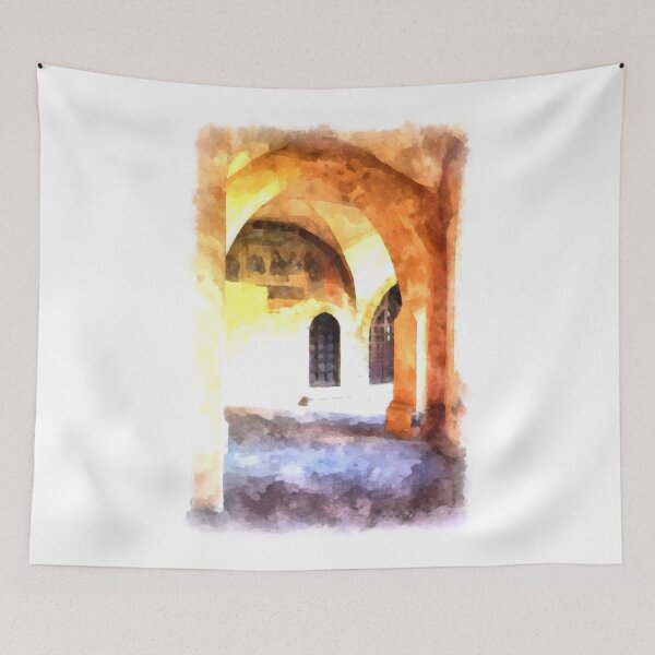 Item preview, Saint Scolastica monastery: cloister designed and sold by Giuseppe Cocco.