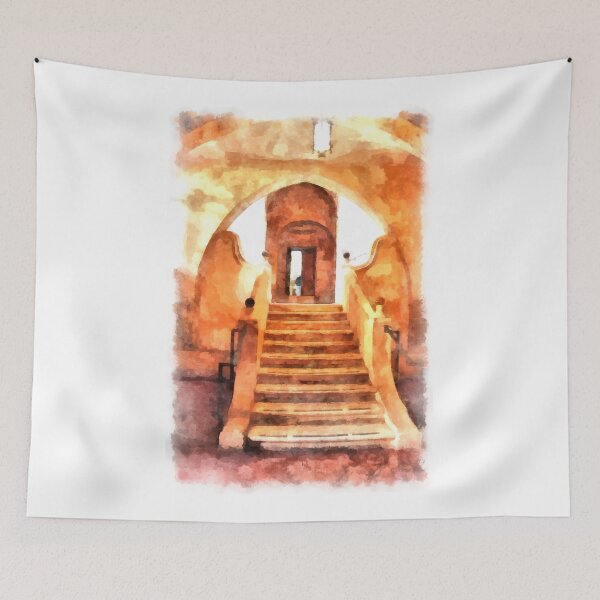Item preview, Saint Scolastica monastery: stairs designed and sold by Giuseppe Cocco.