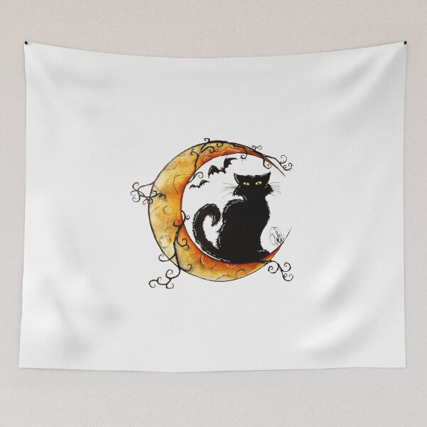 Item preview, The cat and the moon. designed and sold by Patricia Pedroso.