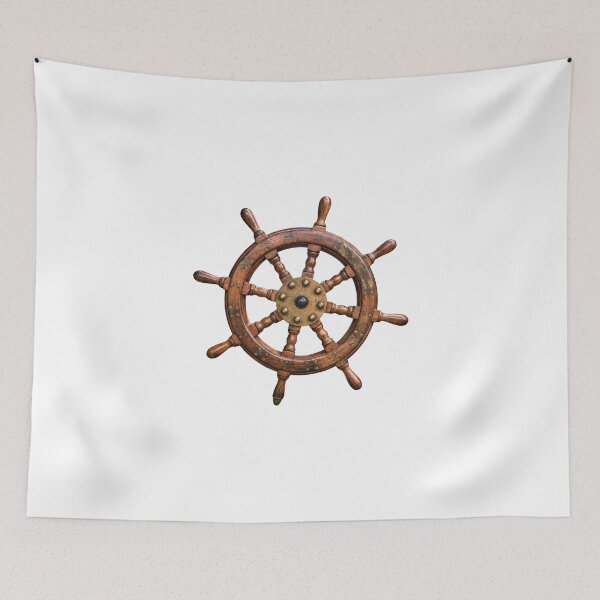 Item preview, Vintage Ships Wheel designed and sold by mrdoomits.