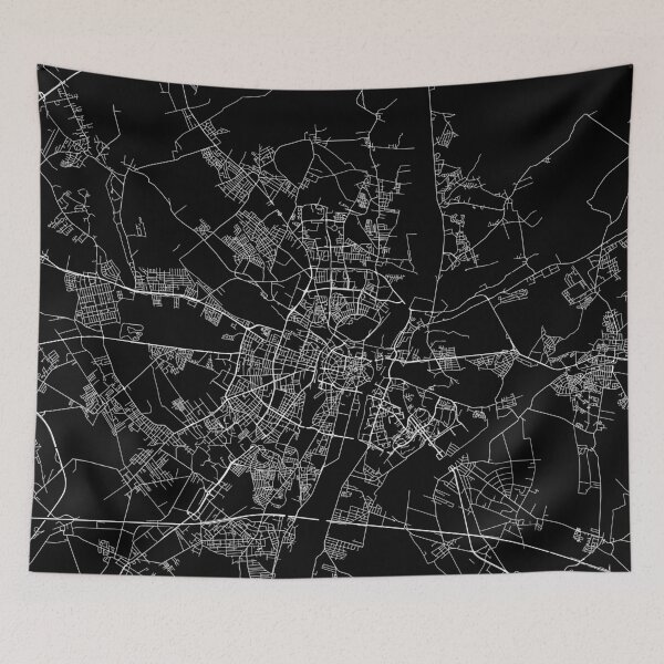 Item preview, Poznan map poland designed and sold by linelinelines.