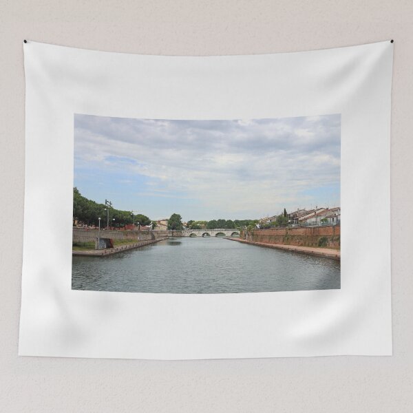 Item preview, Tiberius bridge Rimini cityscape Italy designed and sold by goceris.