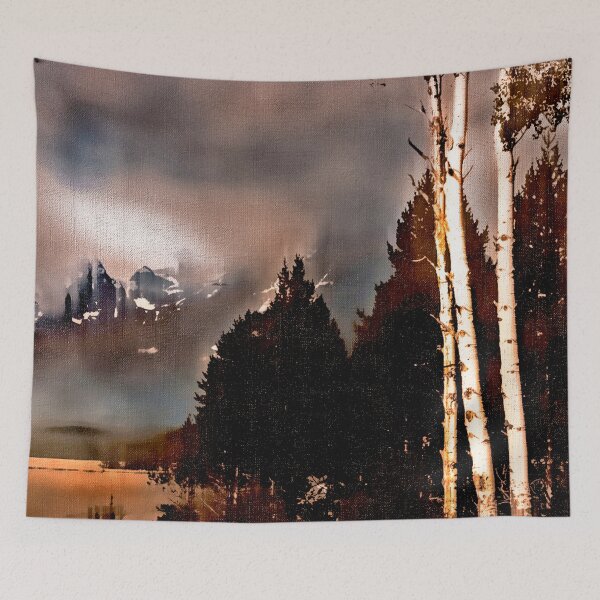 Item preview, Tetons Storm designed and sold by Barbara D Richards.