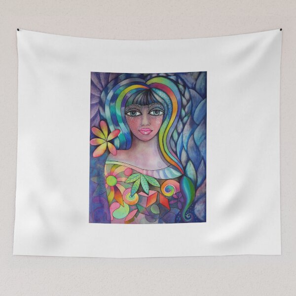 Item preview, Rainbow Goddess designed and sold by Karin Zeller.