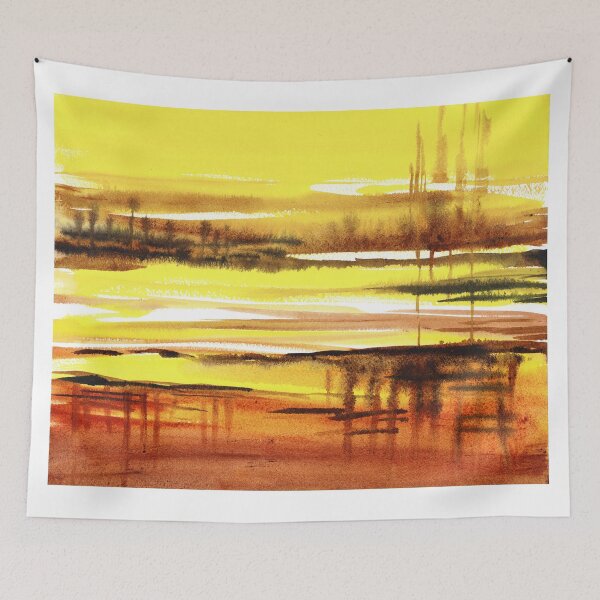 Item preview, Reflection Abstract Landscape designed and sold by Irina Sztukowski.