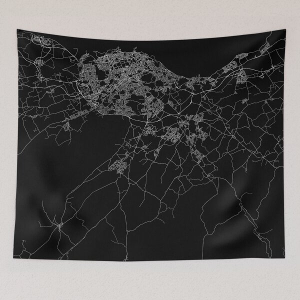 Item preview, Edinburgh map scotland designed and sold by linelinelines.