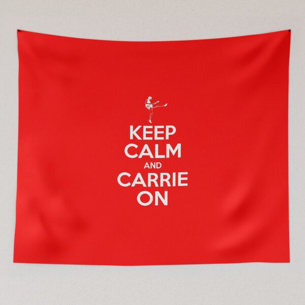 Item preview, Keep Calm and Carrie On designed and sold by Luckythelab.