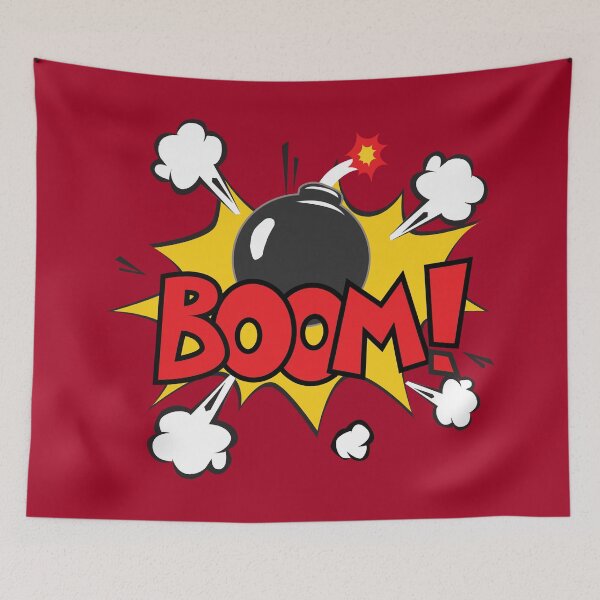 Item preview, COMIC BOOK: BOOM BOMB! designed and sold by MDRMDRMDR.
