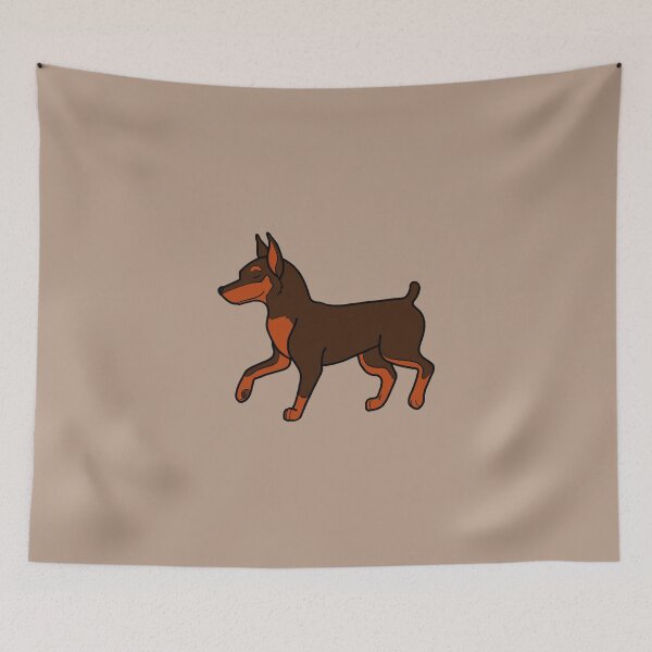 Aperçu de l'œuvre Pinscher miniature au chocolat créée et vendue par Grifynne.