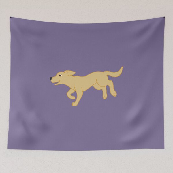 Item preview, Yellow Labrador Retriever Running designed and sold by Grifynne.