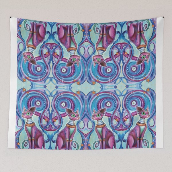 Item preview, Fractaline Feline designed and sold by IZZYIVY.