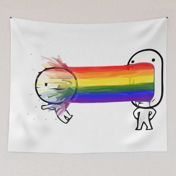 Item preview, I Can Puke A Rainbow - Meme designed and sold by Winkham.