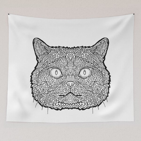 Item preview, British Shorthair Cat - Complicated Coloring designed and sold by complicolor.