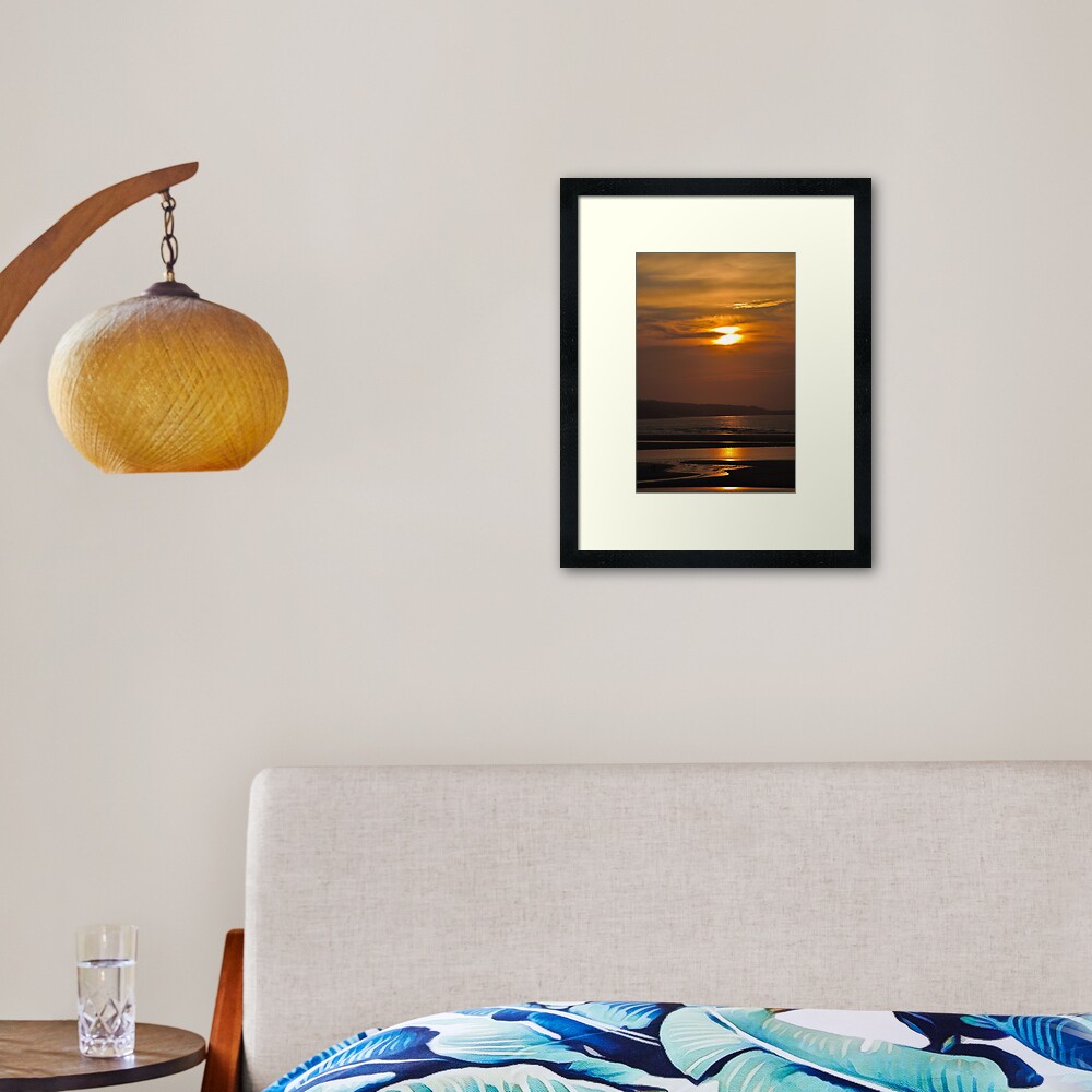 St Ives Sunset 2 Framed Art Print
