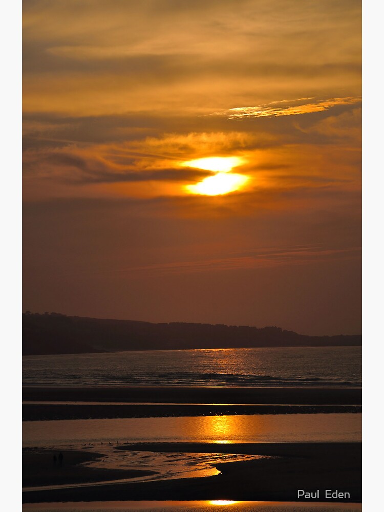 Thumbnail 7 of 7, Framed Art Print, St Ives Sunset 2 designed and sold by Paul Eden.
