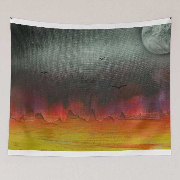 Item preview, The approaching moonlit rainstorm designed and sold by George Hutton Hunter.