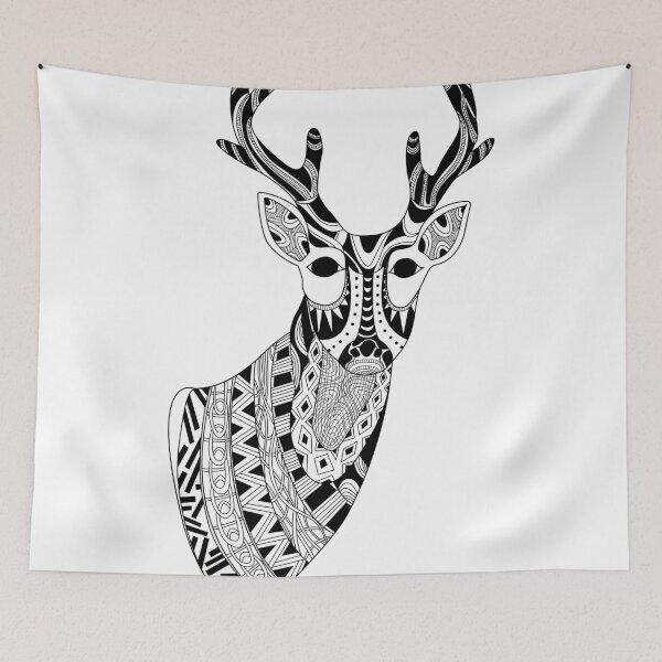 Item preview, Reindeer Illustration designed and sold by LidiaP.