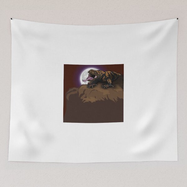 Item preview, Eerie Gila Monster designed and sold by Peppermint Narwhal.