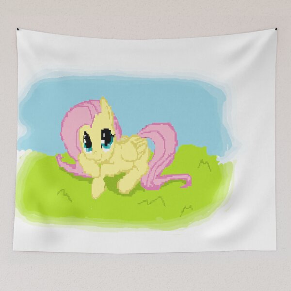 Item preview, Fluttershy Pixel My little pony designed and sold by FlutterMuffins.