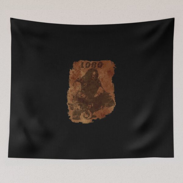 Item preview, Lobo Silhouette (w/ Grunge Backround) designed and sold by enfuego360.