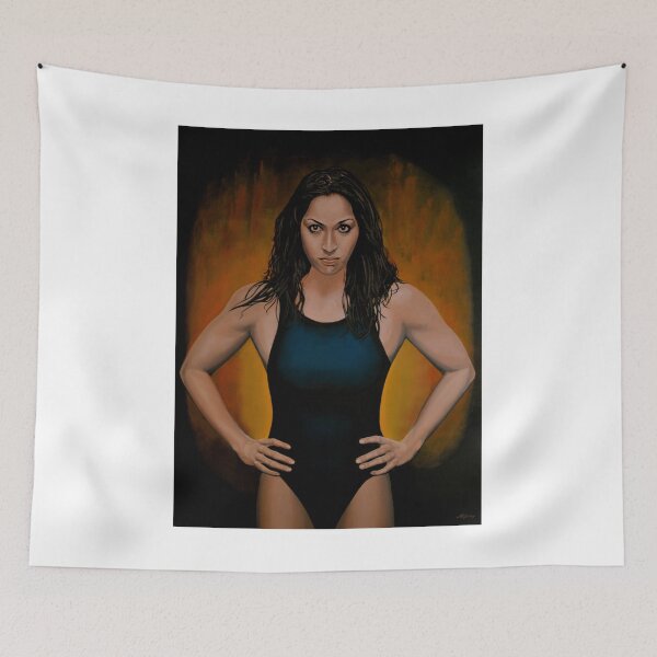 Item preview, Ranomi Kromowidjojo painting designed and sold by PaulMeijering.