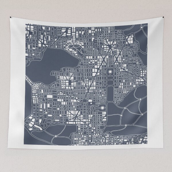 Item preview, Abstract city plan designed and sold by Alexzel.