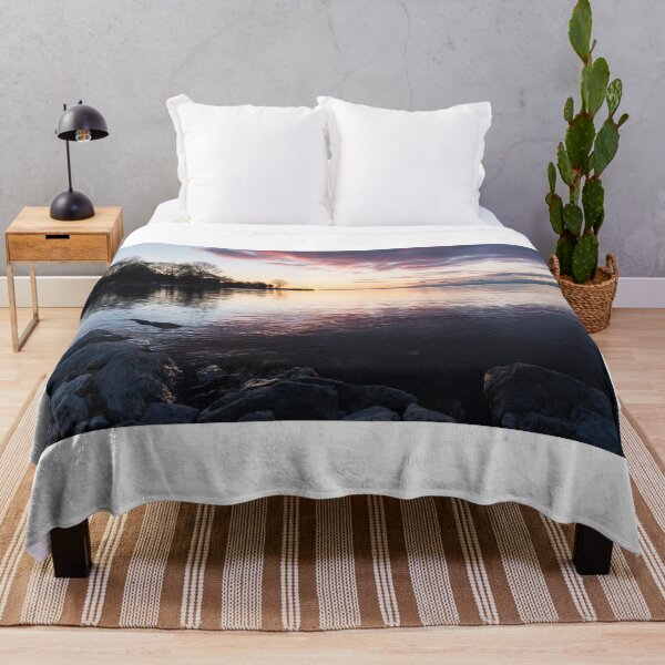 Item preview, A Great Meditation Spot - Lake Ontario Cove in the Morning designed and sold by Georgia Mizuleva.