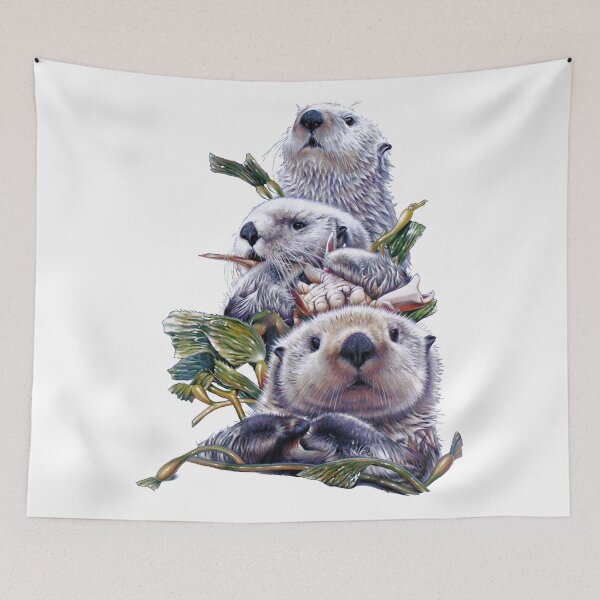 Item preview, Sea Otter Stack designed and sold by Salmoneggs.