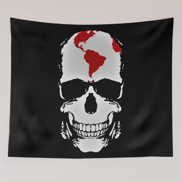 Item preview, Globe Skull designed and sold by MikeTheGinger94.