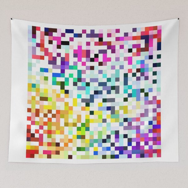 Item preview, Pixelated Rainbow designed and sold by Jenna Gibson.