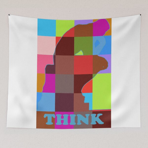 Item preview, Modern pop art THINK designed and sold by aapshop.