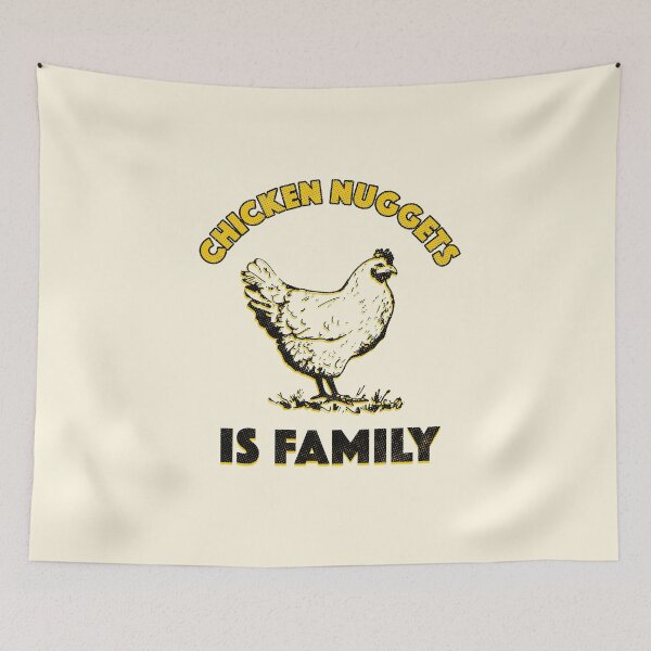Artikelvorschau, Chicken Nuggets ist Familie entworfen und verkauft von Yipptee Shirts.