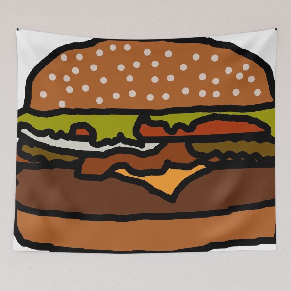 Item preview, Badly Drawn Burger designed and sold by SpaghettiFarmer.