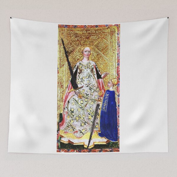 Aperçu de l'œuvre Medieval Queen painting créée et vendue par Vintage Designs +.