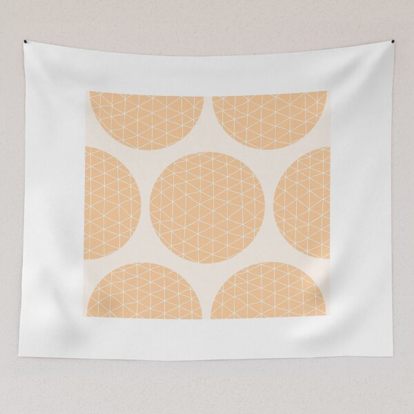 Item preview, Seamless pattern with circles and hand drawn line pattern designed and sold by BlueLela.