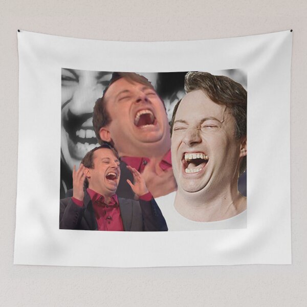 Item preview, David Mitchell Hysterical Laugh designed and sold by muntificator.