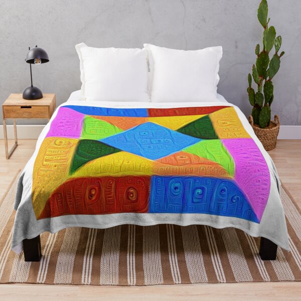 Item preview, DeepDream Color Squares Visual Areas 5x5K v1447926834 designed and sold by blackhalt.